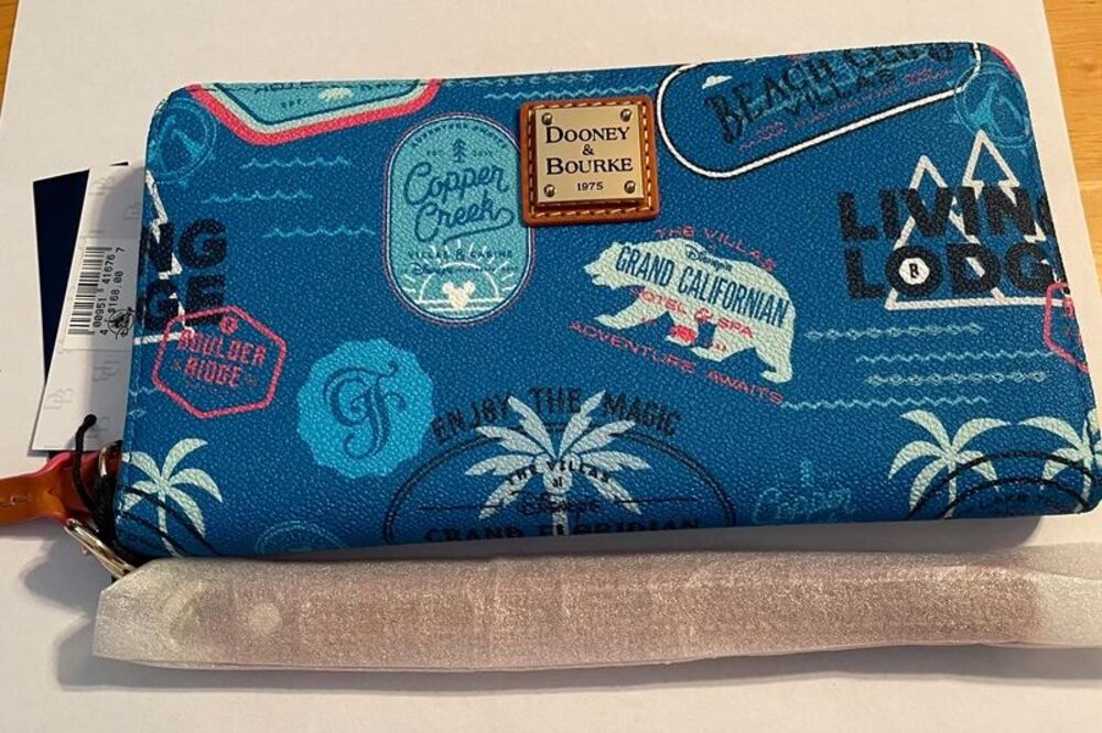 Disney Dooney & Bourke AOP Wallet NEW